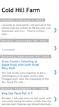 Mobile Screenshot of coldhillfarm.blogspot.com