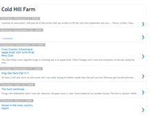Tablet Screenshot of coldhillfarm.blogspot.com
