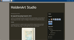 Desktop Screenshot of holdenartstudio.blogspot.com
