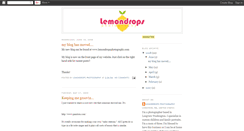 Desktop Screenshot of lemondropsphotography.blogspot.com