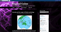 Desktop Screenshot of magicalgains.blogspot.com