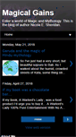 Mobile Screenshot of magicalgains.blogspot.com