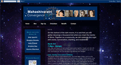 Desktop Screenshot of mahaconvergence.blogspot.com