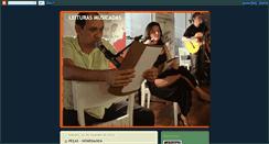 Desktop Screenshot of leiturasmusicadas.blogspot.com