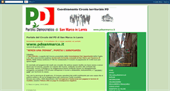 Desktop Screenshot of pdsanmarco.blogspot.com