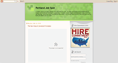 Desktop Screenshot of pdxemploymentguide.blogspot.com