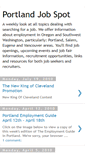 Mobile Screenshot of pdxemploymentguide.blogspot.com