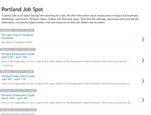 Tablet Screenshot of pdxemploymentguide.blogspot.com