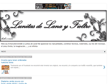 Tablet Screenshot of lunitasdelanayfieltro.blogspot.com