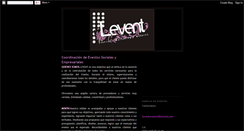 Desktop Screenshot of eventoslevent.blogspot.com