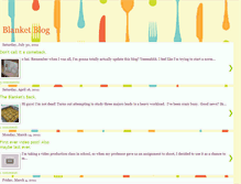 Tablet Screenshot of blanket-blog.blogspot.com