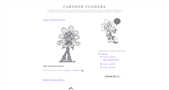 Desktop Screenshot of cartoonflowers.blogspot.com