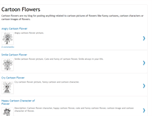 Tablet Screenshot of cartoonflowers.blogspot.com