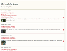 Tablet Screenshot of michael-jackson-jacko.blogspot.com