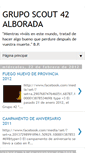 Mobile Screenshot of gruposcout42alborada.blogspot.com