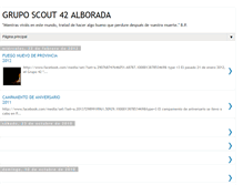 Tablet Screenshot of gruposcout42alborada.blogspot.com