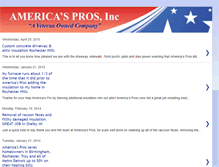 Tablet Screenshot of americaspros.blogspot.com