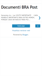Mobile Screenshot of documenti-bra-post.blogspot.com