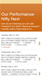 Mobile Screenshot of niftynextperformance.blogspot.com