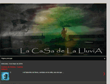 Tablet Screenshot of lacasadelalluvia.blogspot.com