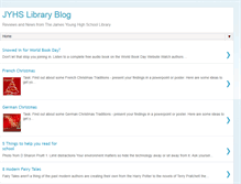 Tablet Screenshot of jyhslibrary.blogspot.com