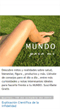 Mobile Screenshot of mundoparamimas.blogspot.com