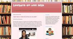 Desktop Screenshot of lecturaenvozalta.blogspot.com