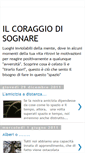 Mobile Screenshot of coraggioxsognare.blogspot.com