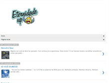 Tablet Screenshot of eternidadeup.blogspot.com