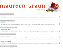 Tablet Screenshot of maureenbraun.blogspot.com