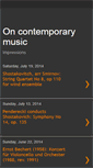 Mobile Screenshot of contemporarymusic.blogspot.com