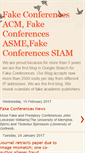 Mobile Screenshot of fakeconferences.blogspot.com