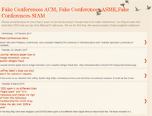 Tablet Screenshot of fakeconferences.blogspot.com