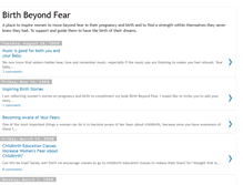 Tablet Screenshot of birthbeyondfear.blogspot.com