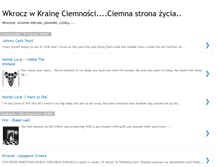 Tablet Screenshot of ciemnastronazycia.blogspot.com