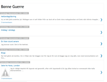 Tablet Screenshot of bonneguerremag.blogspot.com