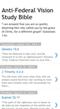 Mobile Screenshot of anti-federalvisionstudybible.blogspot.com