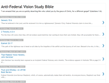 Tablet Screenshot of anti-federalvisionstudybible.blogspot.com