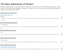 Tablet Screenshot of adventuresofshireen.blogspot.com