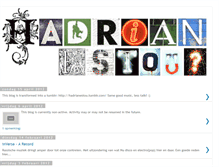 Tablet Screenshot of hadrianestou-ii.blogspot.com