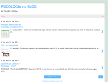 Tablet Screenshot of estudandopsi.blogspot.com