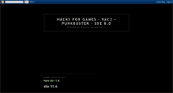 Desktop Screenshot of hack4game.blogspot.com
