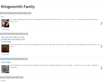 Tablet Screenshot of klingonsmithfamily.blogspot.com