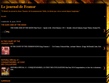 Tablet Screenshot of feanor-journal.blogspot.com