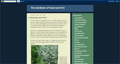 Desktop Screenshot of gardenerofgoodandevil.blogspot.com