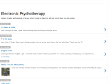 Tablet Screenshot of electronicpsychotherapy.blogspot.com