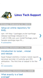 Mobile Screenshot of linuxtechsupport.blogspot.com