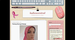 Desktop Screenshot of ladiescentral.blogspot.com