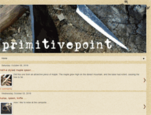 Tablet Screenshot of primitivepoint.blogspot.com