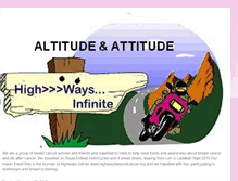 Tablet Screenshot of highwaysinfiniteattitudeandaltitude.blogspot.com